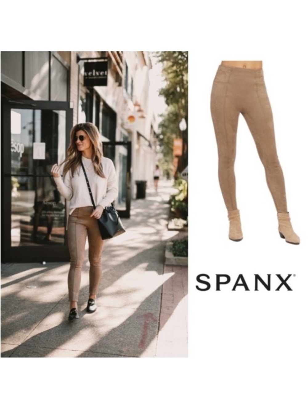 SPANX Faux Suede Leggings